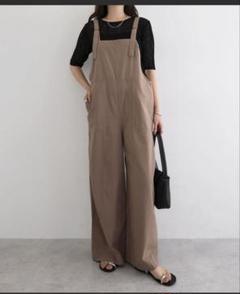 andme ワイド　パンツ　サロペット オーバーオール