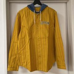 Supreme Denim Hooded Baseball Shirt Sサイズのサムネイル