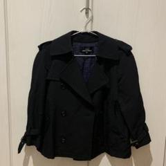 tricot COMME des GARÇONS トレンチコート 黒