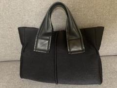 カワカワ　kawakawa 黒　トートバッグ