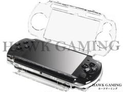 PSP2000/3000対応 透明 保護ケース　クリアカバー保護フィルム付き