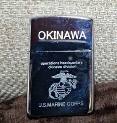 レアU.S.MARINE.CORP ブラスOKINAWA1982年ZIPPO