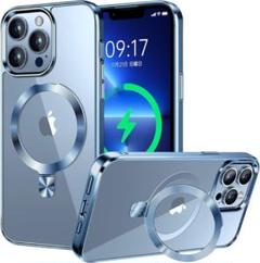 iPhone13 Pro Max クリアケース MagSafe対応 ブルー