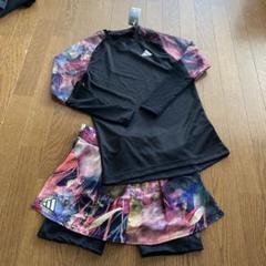 adidas 速乾性 長袖シャツ スカート セット