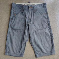 EDWIN　505 KHaki ブルーグレー ショートパンツのサムネイル