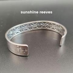 【ムッチーニ】SUNSHINE REEVES バングル 150mm】サンシャインリーブス作36mm幅 バンドバングル最高峰の