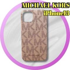 【新品未使用】MICHAEL KORS マイケルコース iPhone13 ローズ ローズ色】 iPhone13 スマホケース 新品×美品×未使用 マイケルコース