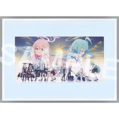 ブルーアーカイブ　4周年記念　額装　イラスト ブルーアーカイブ 4周年記念 額装 イラスト - メルカリ