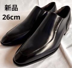新品 [アントニオ デュカティ] 本革 Uモカ スリッポン ビジネスシューズ
