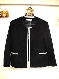 新品タグ付【ビスコンティ】定価21,890円濃紺リボン付ジャケット3 新品タグ付【ビスコンティ】定価21,890円濃紺リボン付ジャケット3