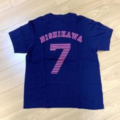 ⭐️元日本ハムファイターズ　西川遥輝　Tシャツ 最終値下 北海道日本ハムファイターズ 日ハム 7 西川遥輝 T