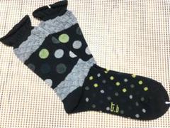 センソユニコt.bブラック裾ドット柄レギンス（おまけ付き） センソユニコt.bブラック裾ドット柄レギンス（おまけ付き