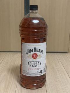 新品未開封 ジムビーム ウィスキー 4L - メルカリ