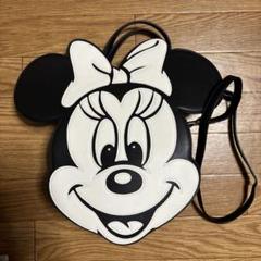 値下げ不可ディズニーミニーマウスダイカットBigフェイスバッグ