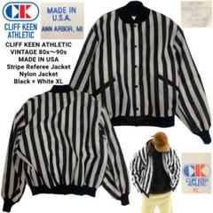 VINTAGE CLIFF KEEN ATHLETIC 米国製 レフリーブルゾン