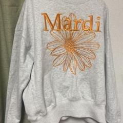 【美品】Mardi Mercredi マルディメクルディ スウェット オレンジ Mardi Mercredi マルディメクルディ スウェット SWEATSHIRT