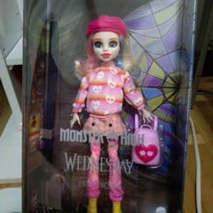 日本未発売♪モンスターハイ アダムスファミリー　コラボ　レイヴン　ウェンズデー 日本未発売 モンスターハイ monster high アダムスファミリー