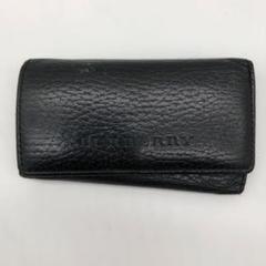 BURBERRY バーバリー ブラック ノバチェック キーケース レザー