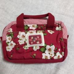 PINK HOUSE ポーチ　ミニ　セット　IN THE BAG 花柄　未使用品 PINK HOUSE 花柄ポーチ 赤 - メルカリ