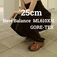 New Balance 610 GORE-TEX 24センチ吉田玲香　スニーカー 吉田怜香着用 New Balance ML610 GTX H 25cm 入手困難 - メルカリ