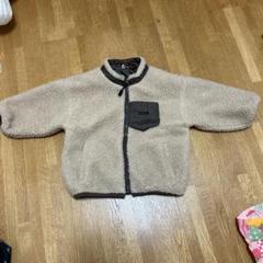 ベージュフリースジャケットとネイビージャケットセット