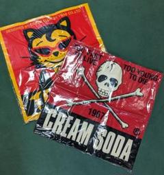 新品 クリームソーダ ティミー ドクロ ヒョウ柄 クッション
