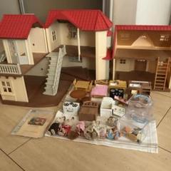 シルバニアファミリー☆あかりの灯る大きなお家&はじめてのシルバニアファミリー