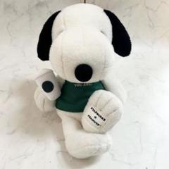 タグ付き スターバックス×スヌーピーコラボ グリーンエプロン Snoopy L