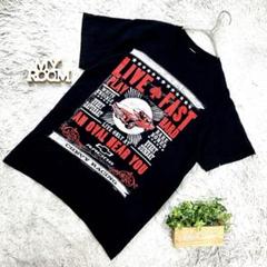 CHEVYレーシング ロゴTシャツ ブラック車柄 M