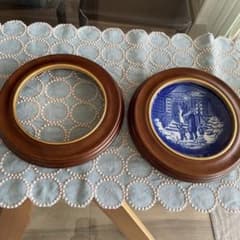 ロンドンクリスティーで落札した1900年前後のコペンハーゲン25cmの絵皿12枚 ロンドンクリスティーで落札した1900年前後のコペンハーゲン25cmの絵皿12枚