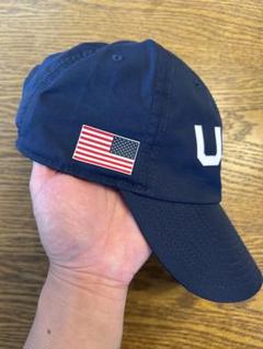 【極美品】Nike USAキャップ ネイビー