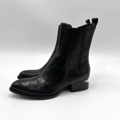 124300->¥35700美品！[最終値下げ]アレキサンダーワン黒ブーツ36