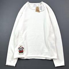 タグ付き 未使用品 パパス PAPAS モックネック リネン混 ニット ベア タグ付き 未使用品 パパス PAPAS モックネック リネン混 ニット