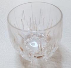 ガラス工芸　渡邊明作　切子　酒杯　ぐい呑　ロックグラス ガラス工芸渡邊明作切子酒杯ぐい呑ロックグラス
