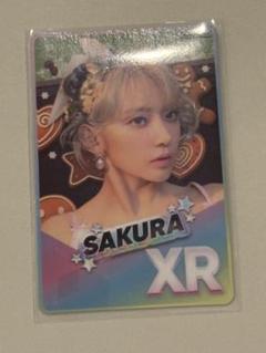 LE SSERAFIM サクラ Rhythm Hive XRトレカ SAKURA XRカード LE SSERAFIM コラボ - メルカリ
