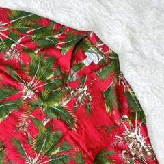 【✨美品✨】PARADISE FOUND メンズ　アロハシャツ　ヤシの木柄