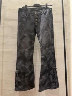 パンツ 00s tornado mart flare pants trousers 00s Tornado Mart Dark Grunge Flared Jeans トルネードマート