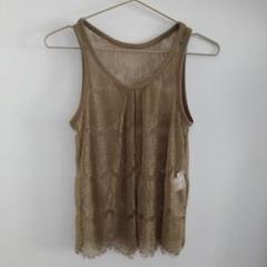 【未使用保管品】FELISSIMO/レースタンクトップ