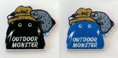 アウトドアモンスター　ベルクロワッペン　fish &Camp別注 アウトドアモンスター ベルクロワッペン fish &Camp別注｜Yahoo