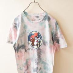Buc-ee's バッキーズ タイダイ染め Tシャツ 白 メンズ S 古着