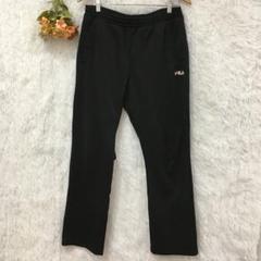 ★フィラ★ ブロック フリース ロング パンツ 【LL】 ウエストゴム 裏起毛