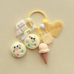 じゃらじゃらキーホルダー クッキー アイス チョコ 112 - メルカリ