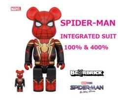 アメコミ BE@RBRICK - BE@RBRICK SPIDER - MAN INTEGRATED SUIT Medicom Be@rbrick SPIDER-MAN INTEGRATED SUIT 1000％ figure