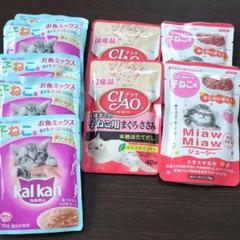 子猫用 キャットフード 9袋セット おまけ付き