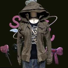 00s y2k平成ギャル フェアリーグランジ used加工 ミリタリー