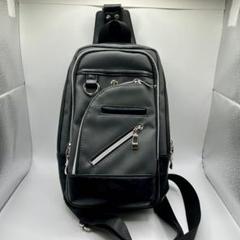 【未使用】CRESTA クレスタ ボディバッグ　ショルダーバッグ グレー×黒