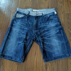 格安販売中 ☆APE ショートパンツ ダメージ加工デニム ヒッコリー エイプ パンツ