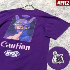 京都限定】FR2 Tシャツ 撫子 バックビッグロゴ バイカーガール L