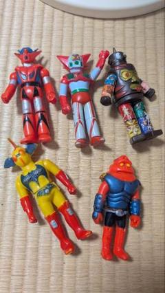 特撮キャラクター可動ソフビフィギュア5体セット、別にプラス。宇宙鉄人キョーダイン Amazon | [AC]Action Toys 特撮合金 宇宙鉄人 キョーダイン