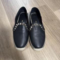 【極美品】フェラガモ　エスパドリーユ ブラック　7 1/2ハーフ　24.5㎝ 楽天市場】フェラガモ FERRAGAMO エスパドリーユ スリッポン